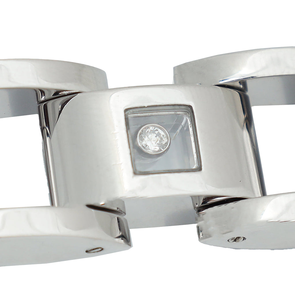 Chopard 18K White Gold Diamond Chopard La Strada Bracelet