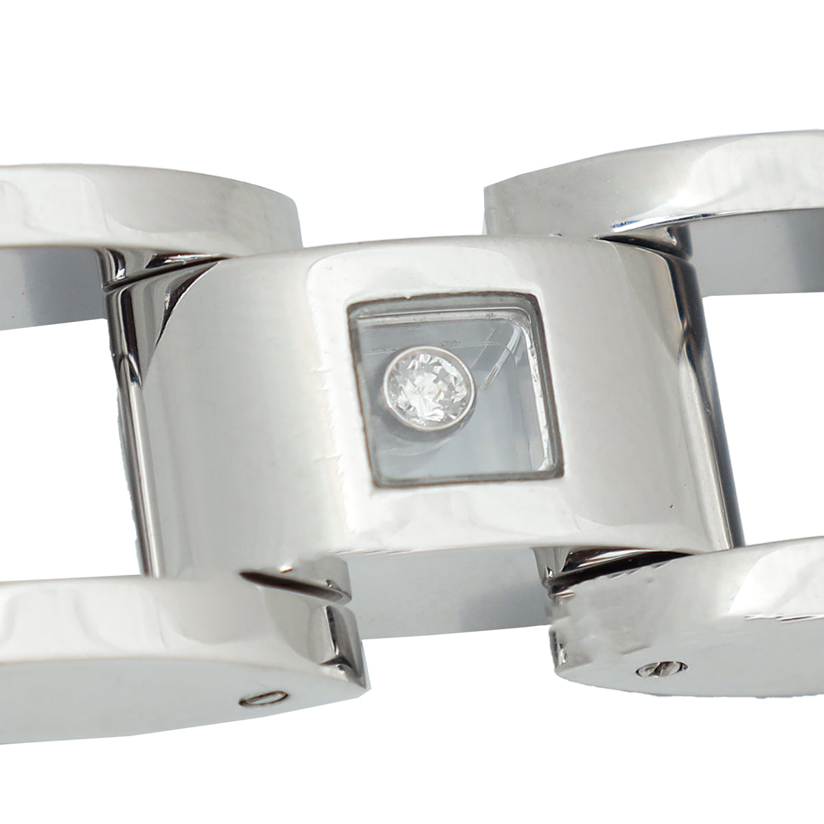 Chopard 18K White Gold Diamond Chopard La Strada Bracelet