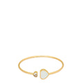 Chopard Ethical Rose Gold MOP Happy Hearts Bangle