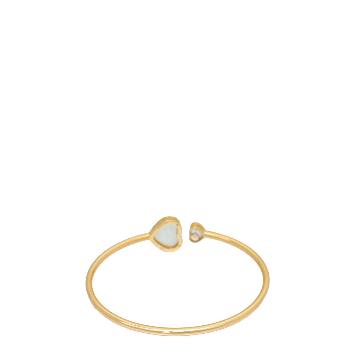 Chopard Ethical Rose Gold MOP Happy Hearts Bangle