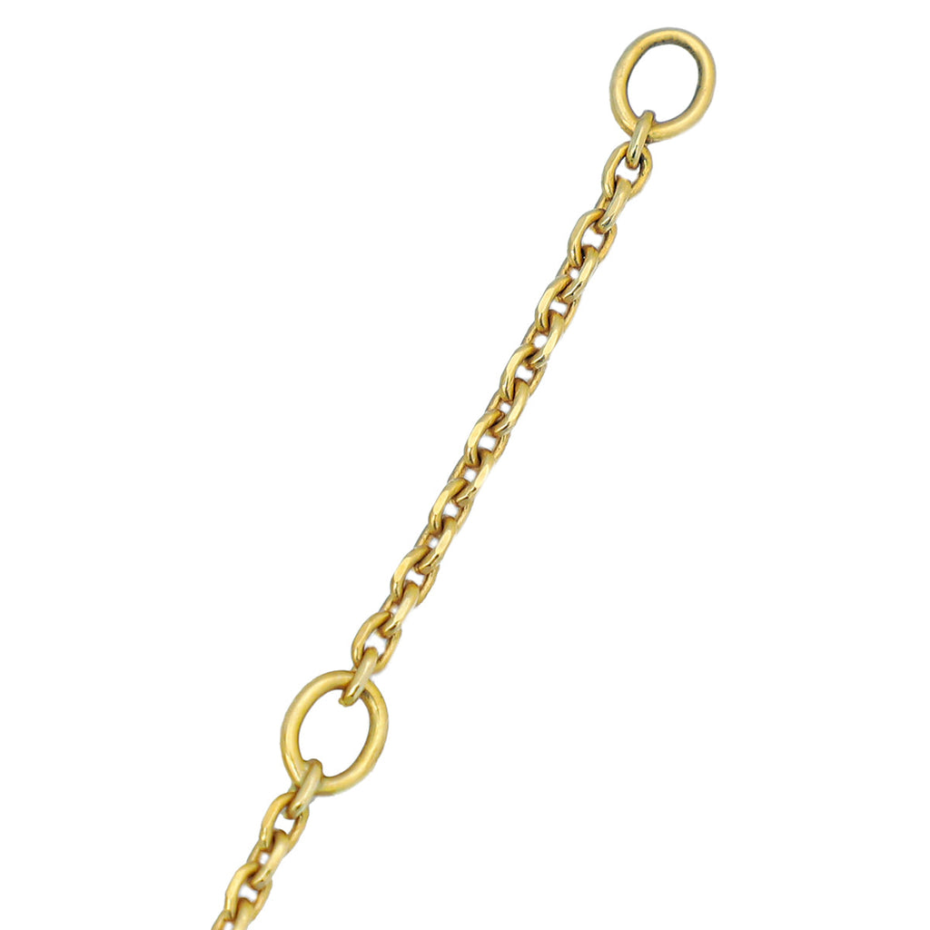 Chopard 18K Yellow Gold Diamond Happy Heart Pendant Necklace