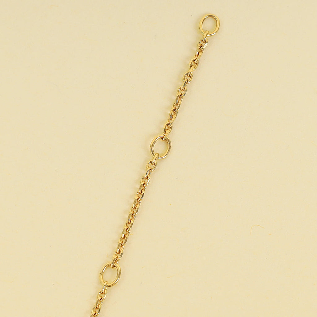 Chopard 18K Yellow Gold Happy Diamond 1 Diamond Pendant Necklace