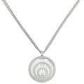 Chopard 18K White Gold Diamond Happy Spirit Pendant Necklace