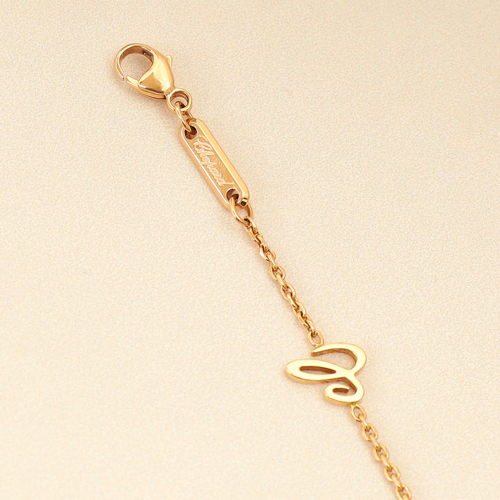 Chopard 18K Rose Gold Happy Spirit Necklace