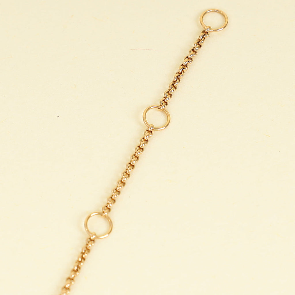 Chopard 18K Rose Gold MOP "My Happy Hearts" Necklace