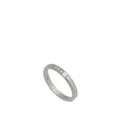 Chopard 18K White Gold Diamond Ice Cube Ring 52