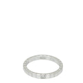 Chopard 18K White Gold 1 Diamond Ice Cube Ring 52