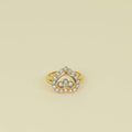 Chopard 18K Yellow Gold Happy Diamonds Ring 49