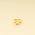 Chopard 18K Yellow Gold Happy Diamonds Icons Ring 47