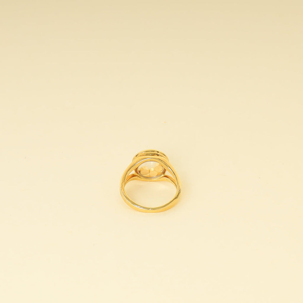 Chopard 18K Yellow Gold Happy Diamonds Icons Ring 47