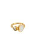 Chopard Ethical Rose Gold MOP Happy Hearts Ring