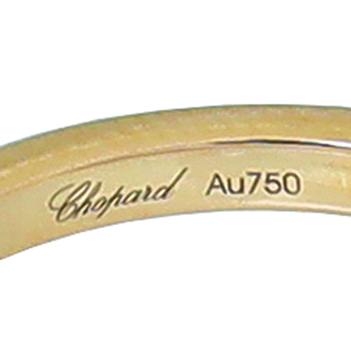 Chopard 18K Rose Gold Diamond Happy Ring