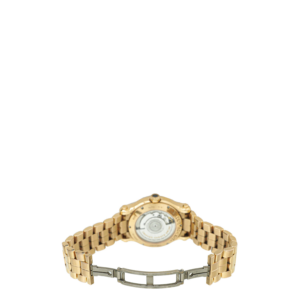 Chopard 18K Yellow Gold Diamond "Happy Sport" Automatic 36mm Watch