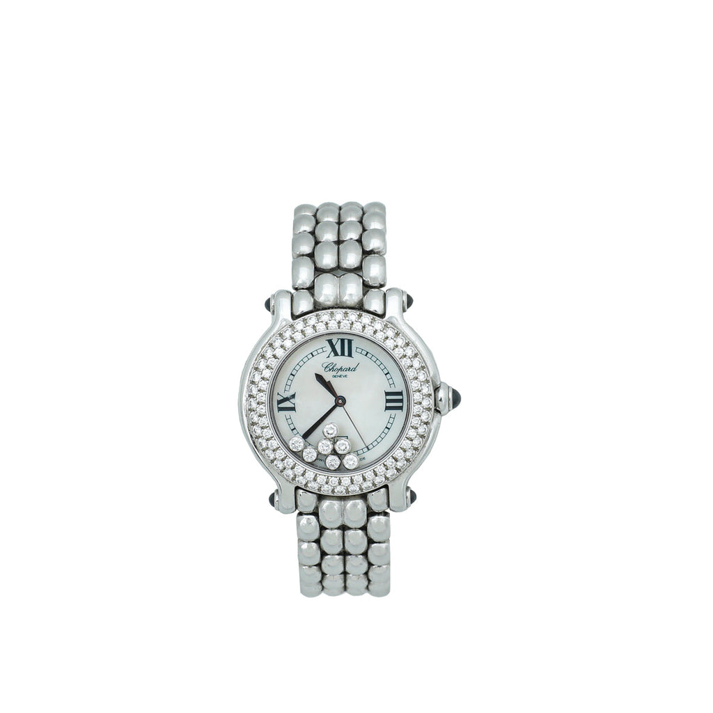 Chopard ST.ST MOP Diamond Quartz Happy Sport Watch