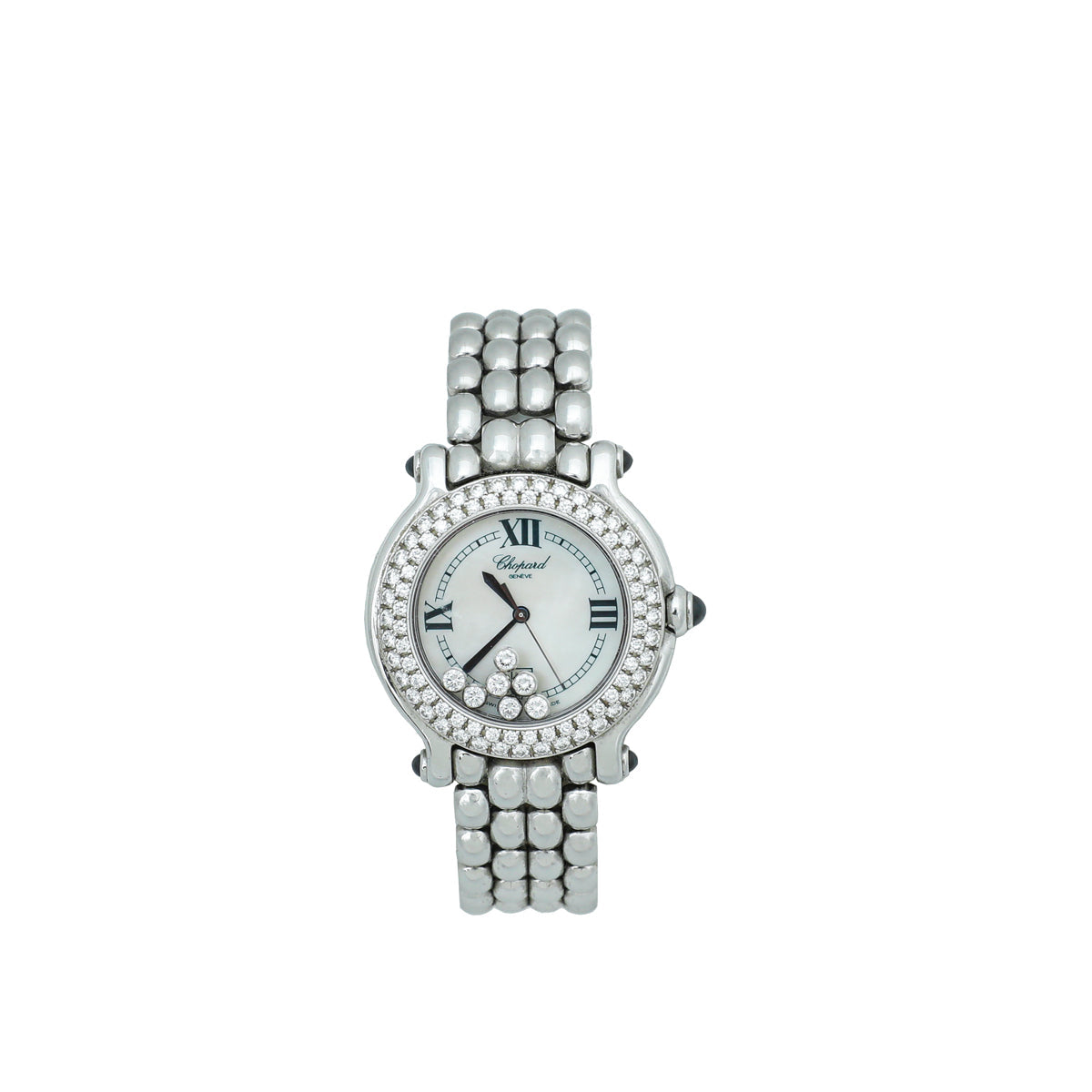 Chopard ST.ST MOP Diamond Quartz Happy Sport Watch