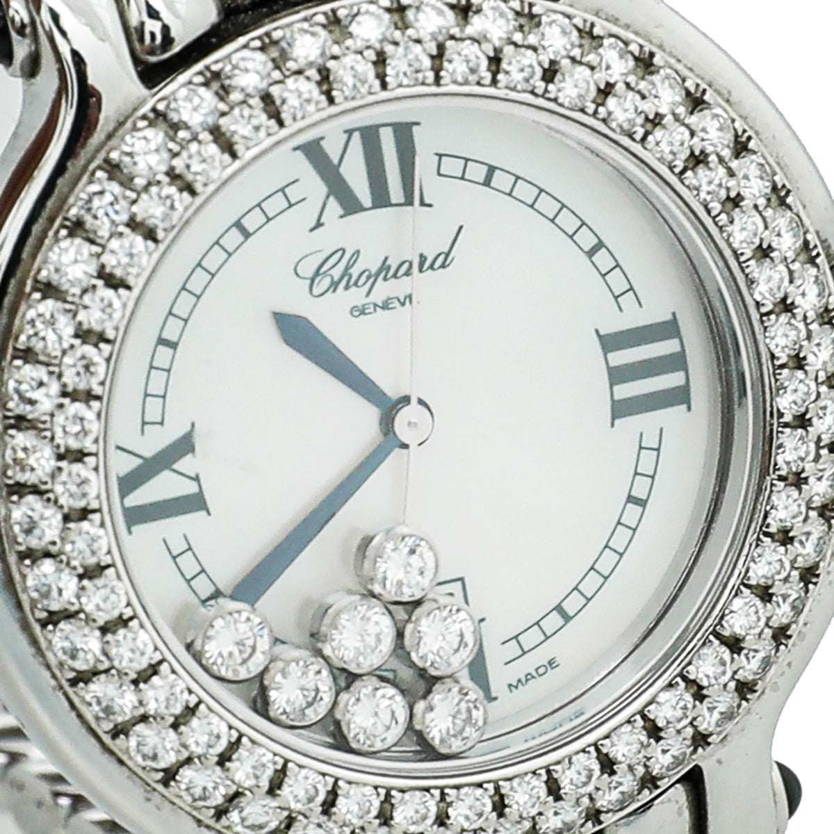 Chopard ST.ST MOP Diamond Quartz Happy Sport Watch
