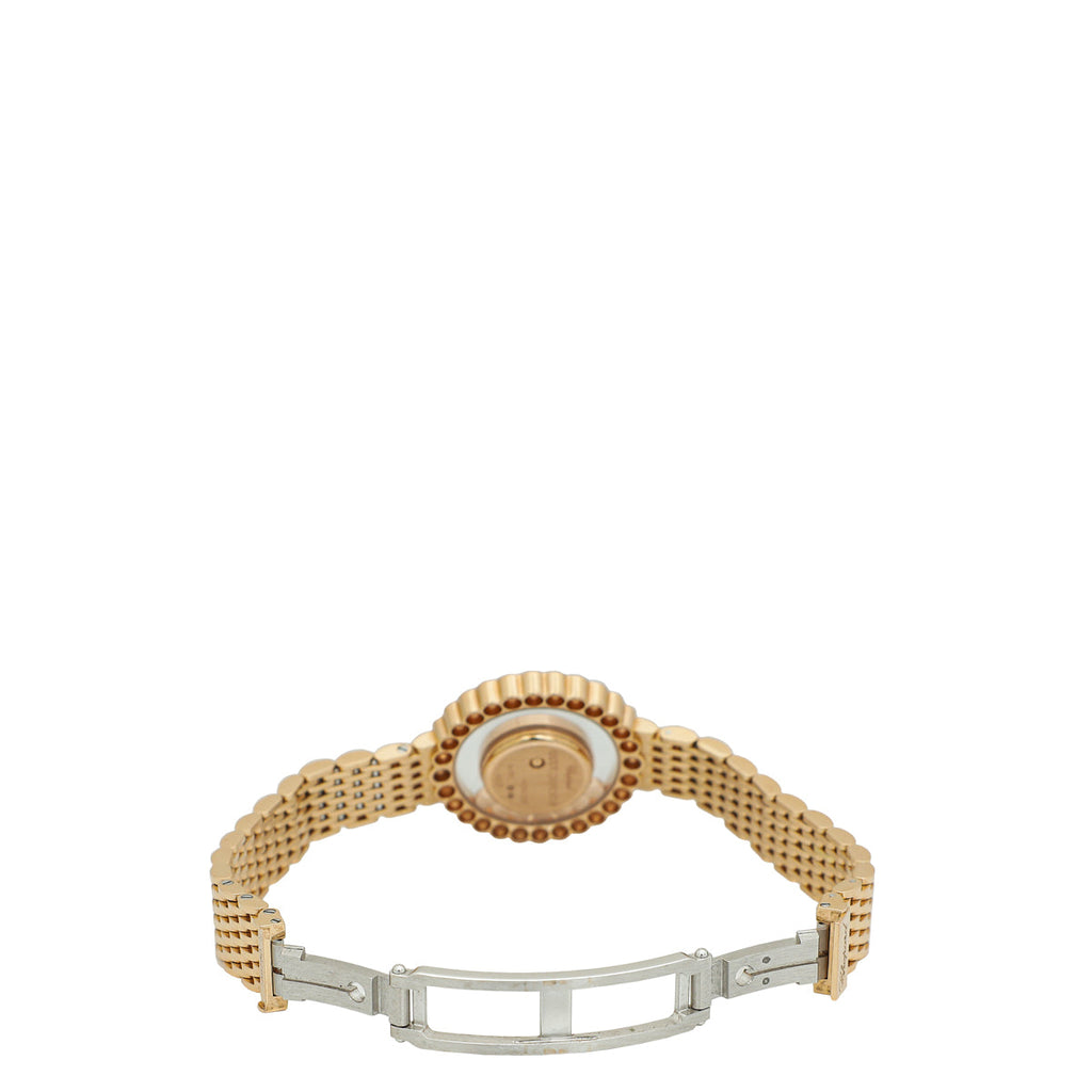 Chopard 18K Rose Gold Happy Diamond Joaillerie Gold 30mm Quartz Watch