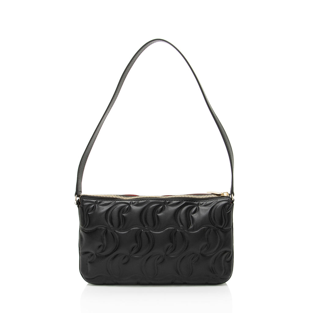 Christian Louboutin CL Embossed Nappa Loubila Shoulder Bag