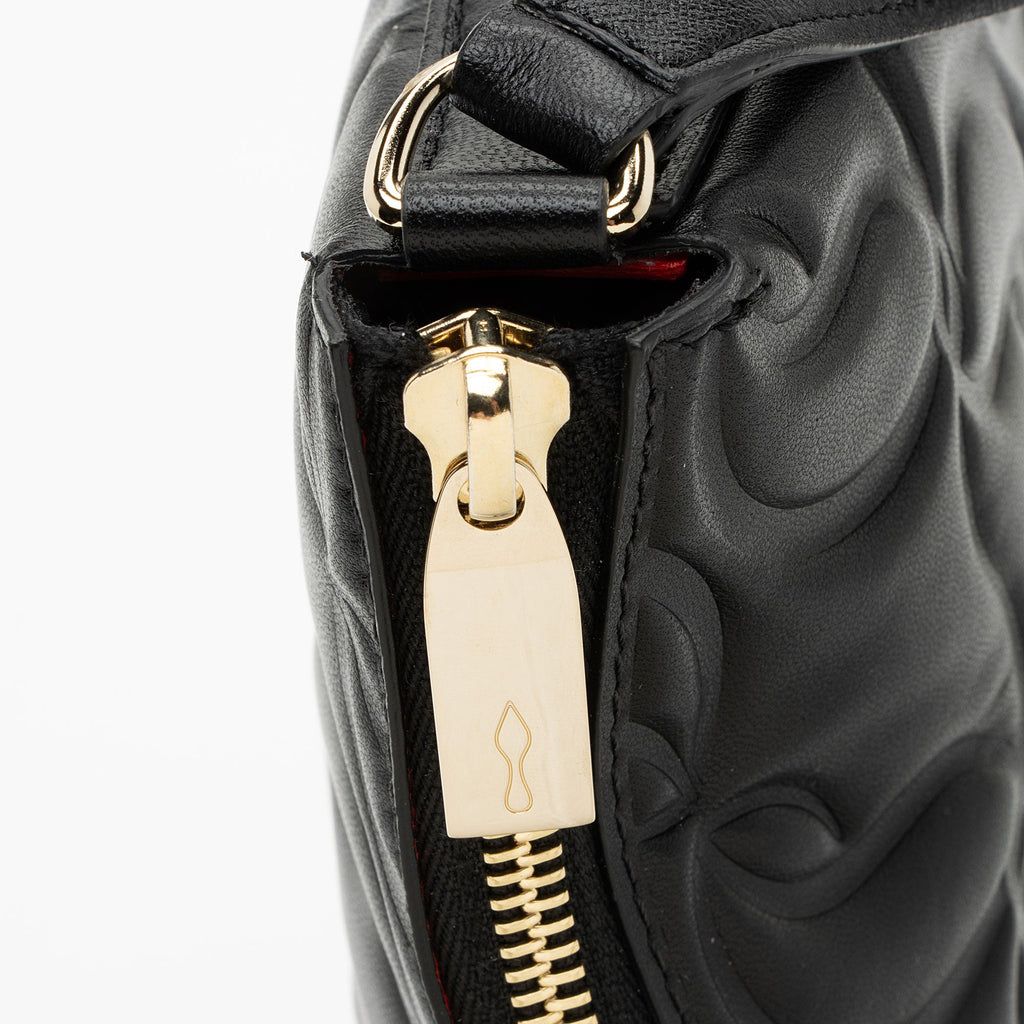Christian Louboutin CL Embossed Nappa Loubila Shoulder Bag