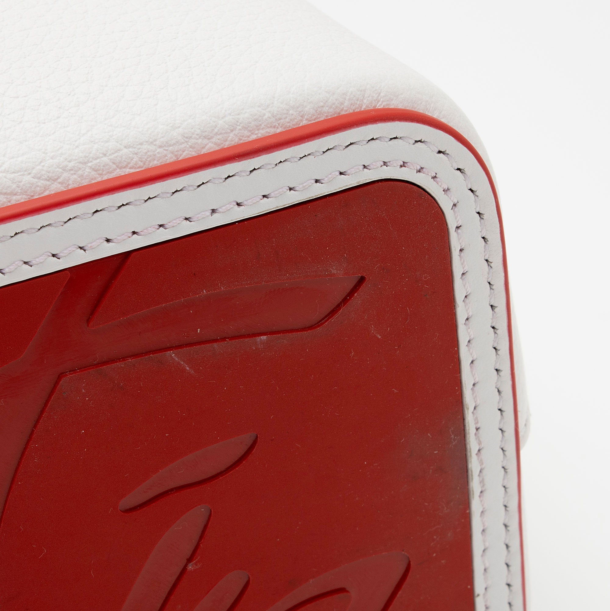 Christian Louboutin Calfskin Couronnes Sevillana Cabata Tote (SHF-CSufWo)