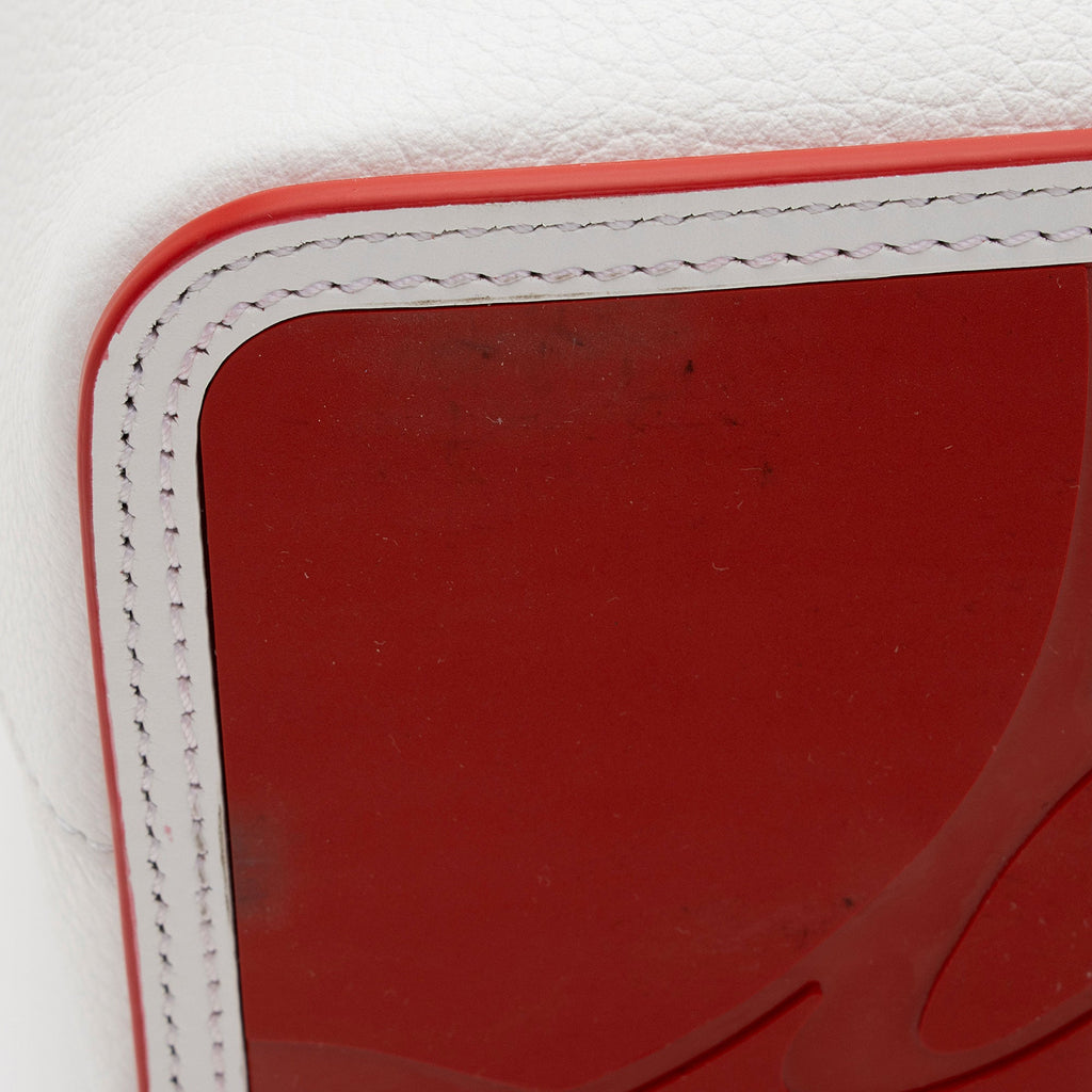 Christian Louboutin Calfskin Couronnes Sevillana Cabata Tote (SHF-CSufWo)