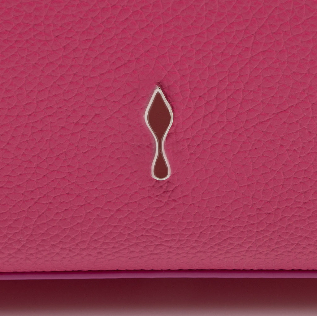 Christian Louboutin Calfskin Loubinthesky Spikes Paloma Mini Tote (SHF-7WF5pr)