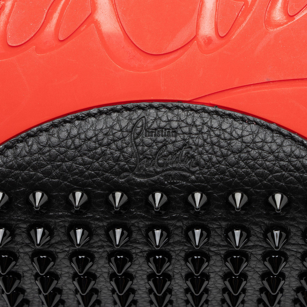 Christian Louboutin Calfskin Spiked Blaster Pouch