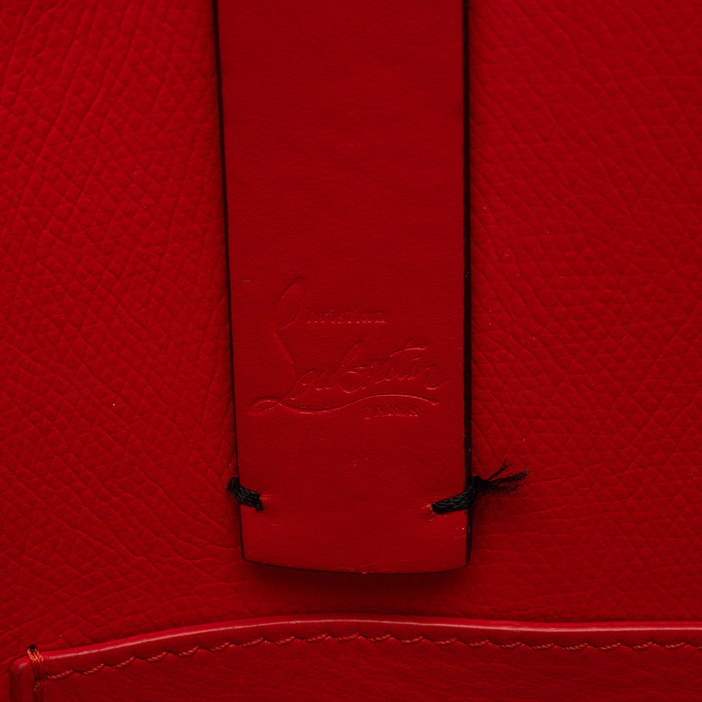 Christian Louboutin Calfskin Spikes Cabata N/S Tote