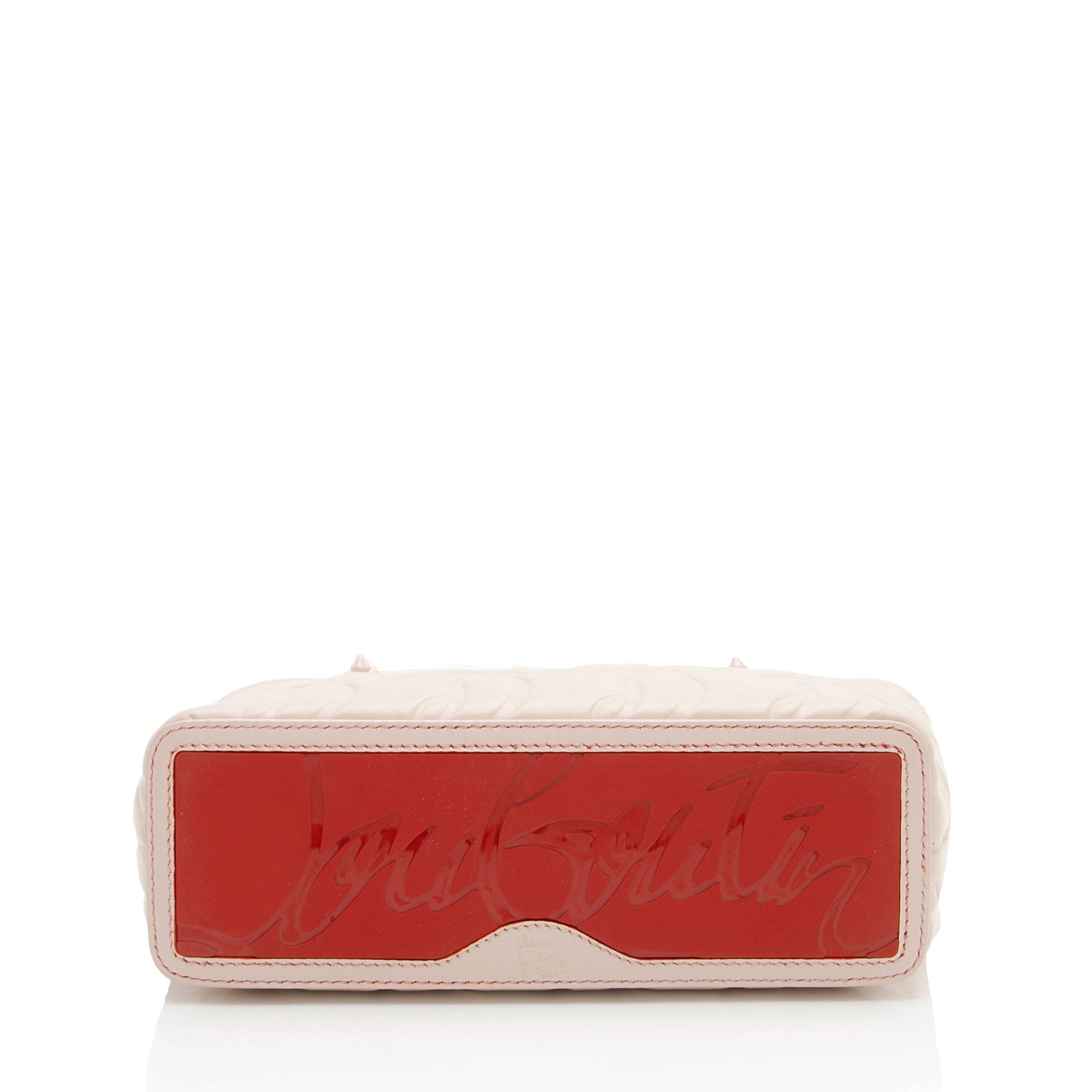 Christian Louboutin Embossed Leather Cabata Mini Tote