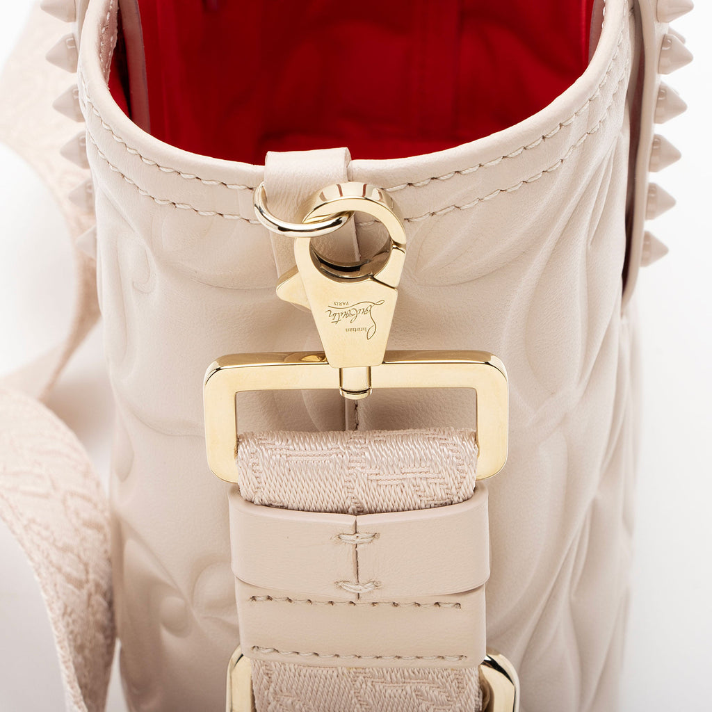 Christian Louboutin Embossed Leather Cabata Mini Tote