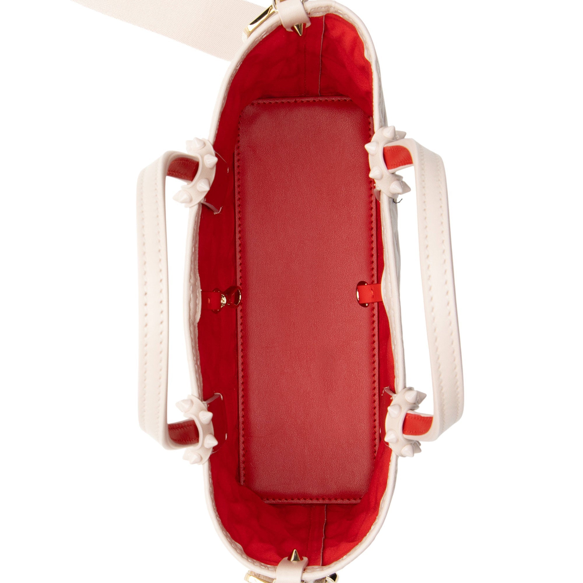 Christian Louboutin Embossed Leather Cabata Mini Tote