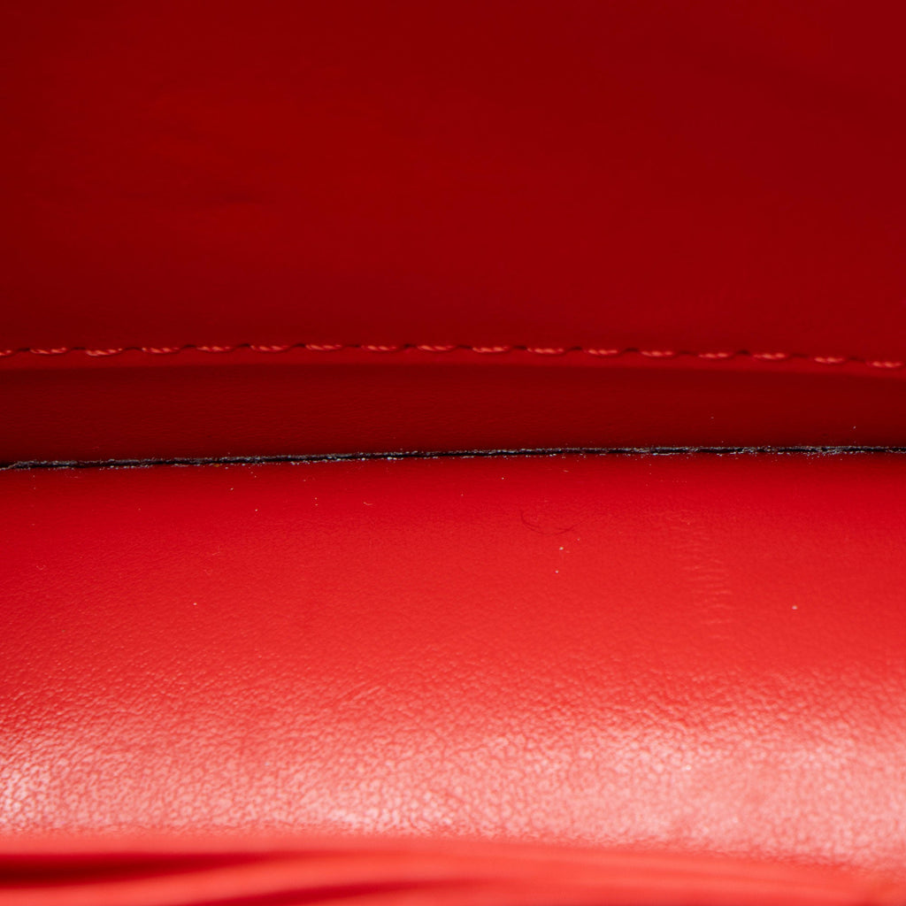 Christian Louboutin Glitter Leather Loubi54 Clutch