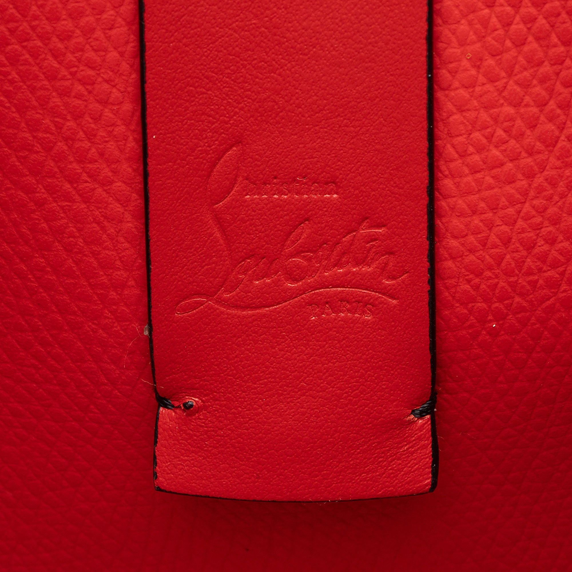 Christian Louboutin Leather Cabata Mini Tote