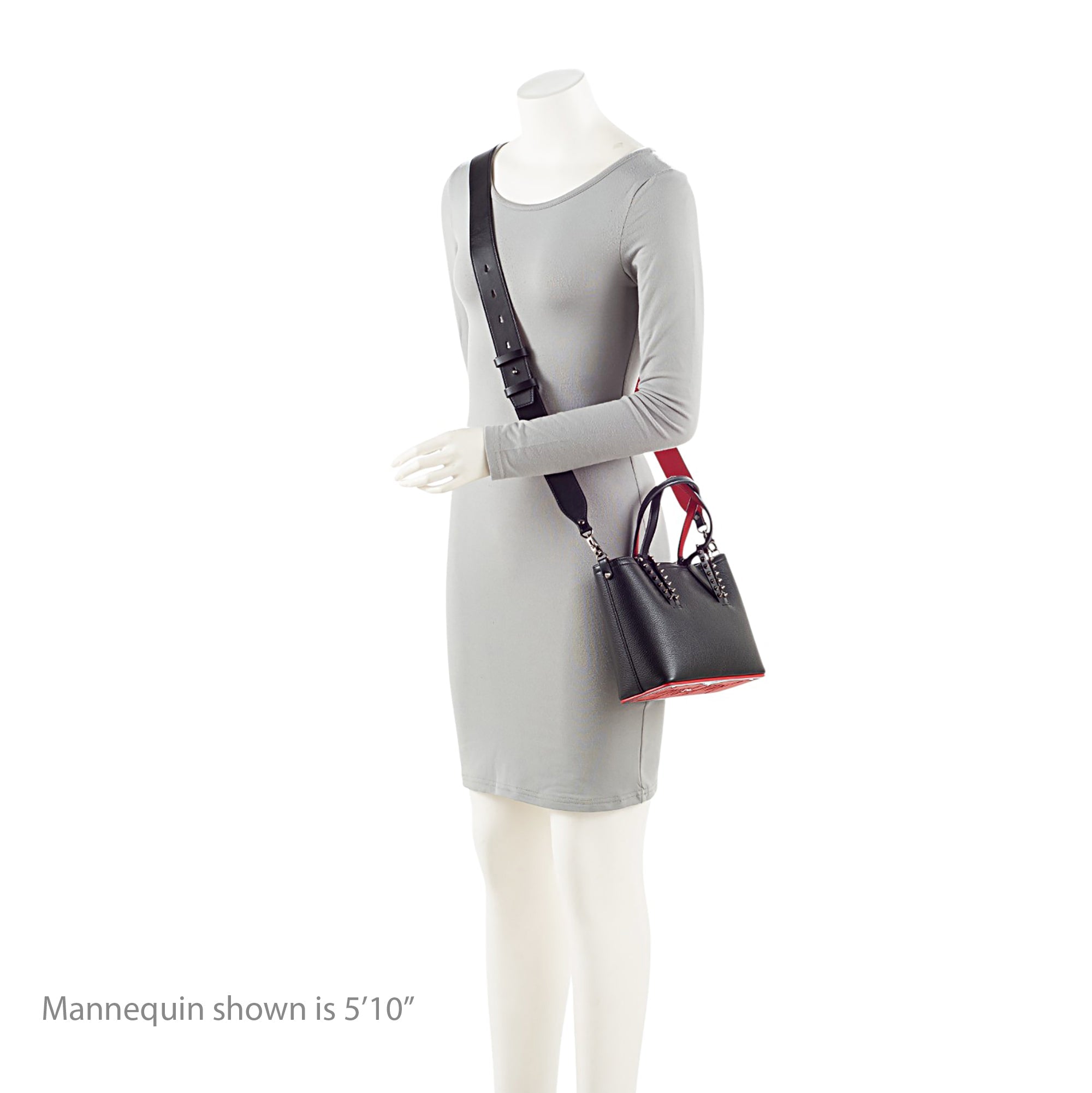 Christian Louboutin Leather Cabata Mini Tote