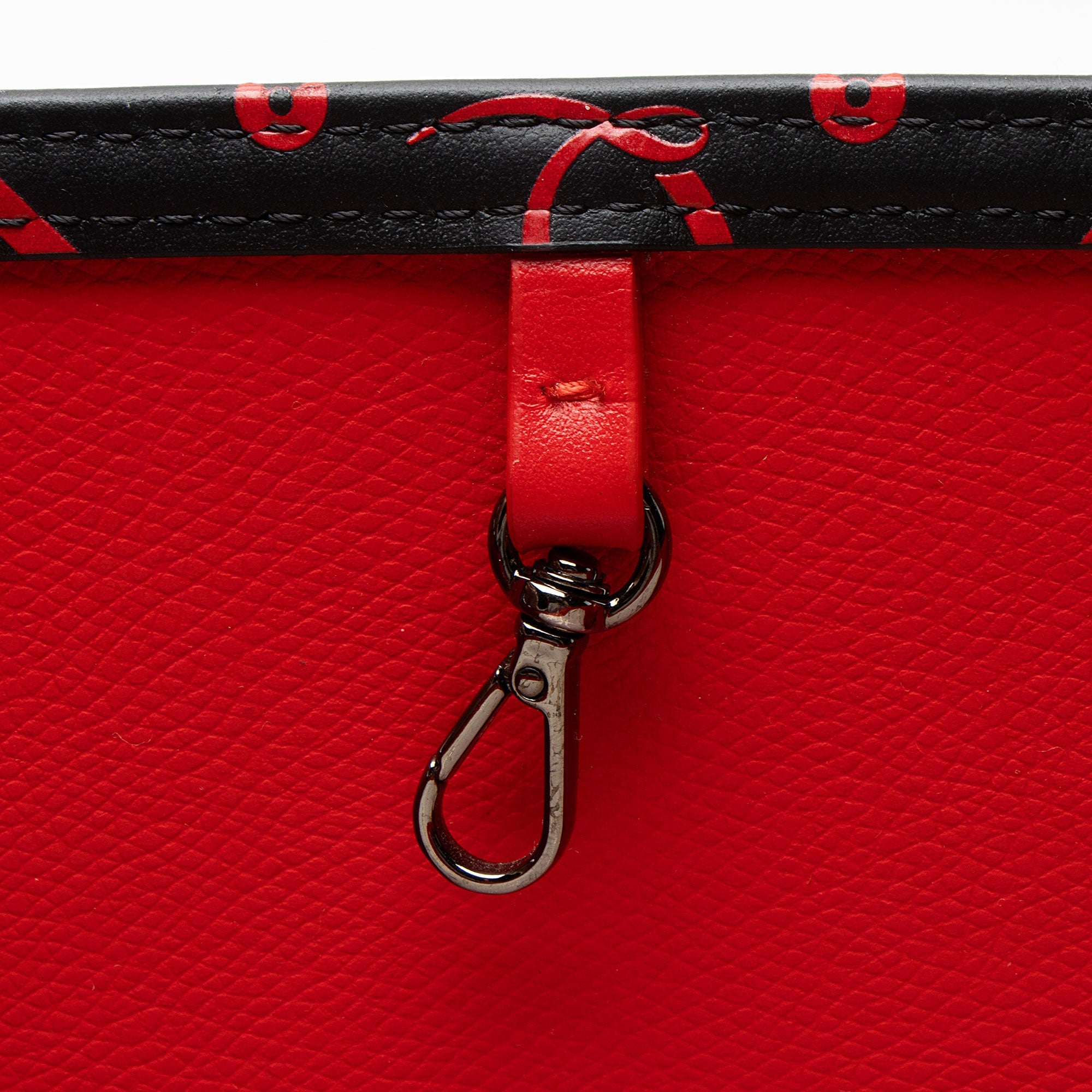 Christian Louboutin Leather Degrade Loubinthesky Spiked Cabata Tote