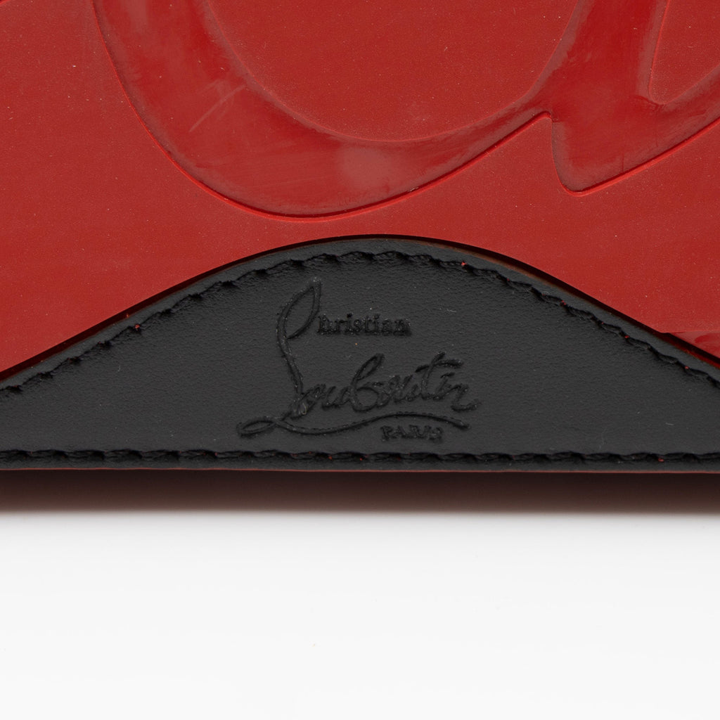 Christian Louboutin Leather Degrade Loubinthesky Spiked Cabata Tote