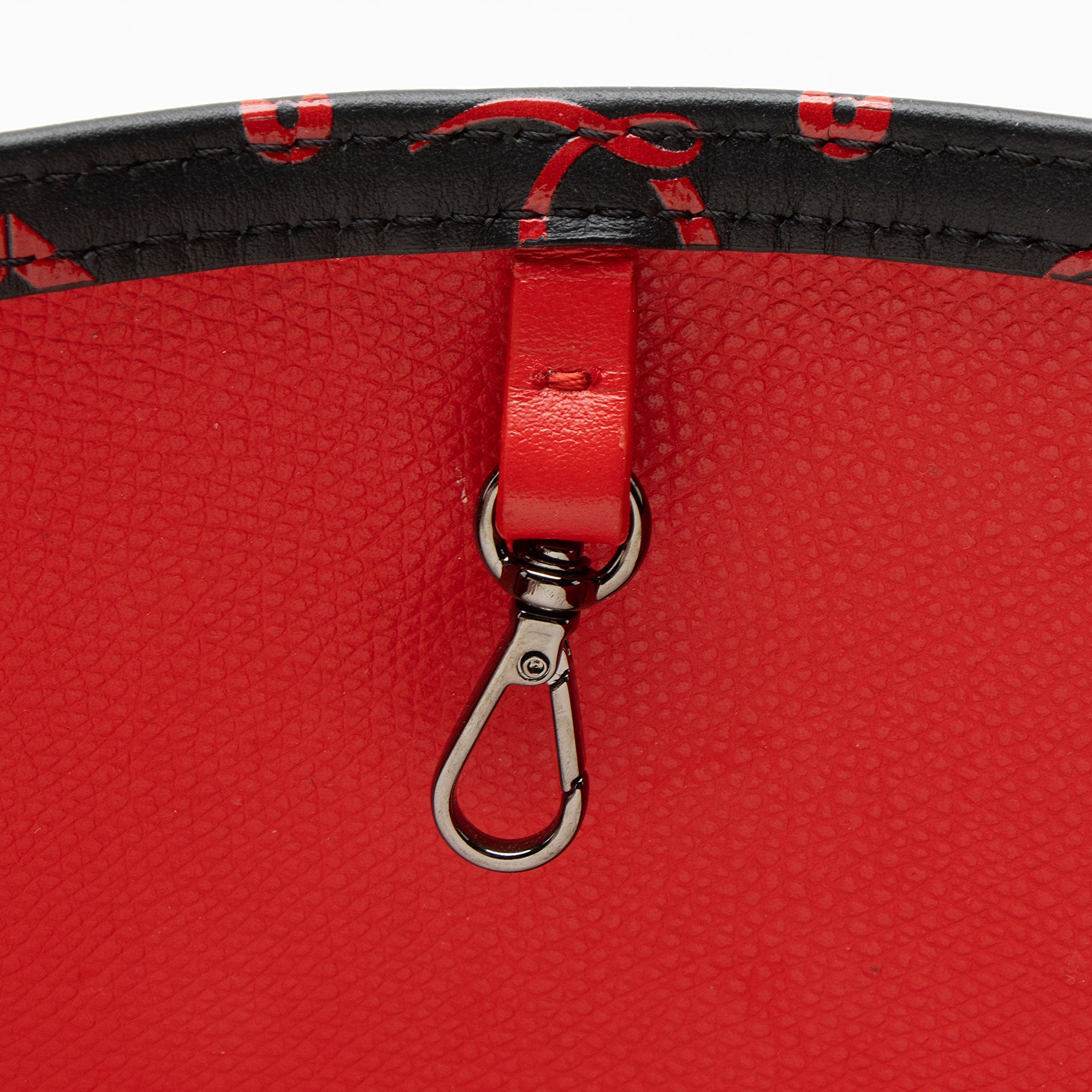 Christian Louboutin Leather Degrade Loubinthesky Spiked Cabata Tote