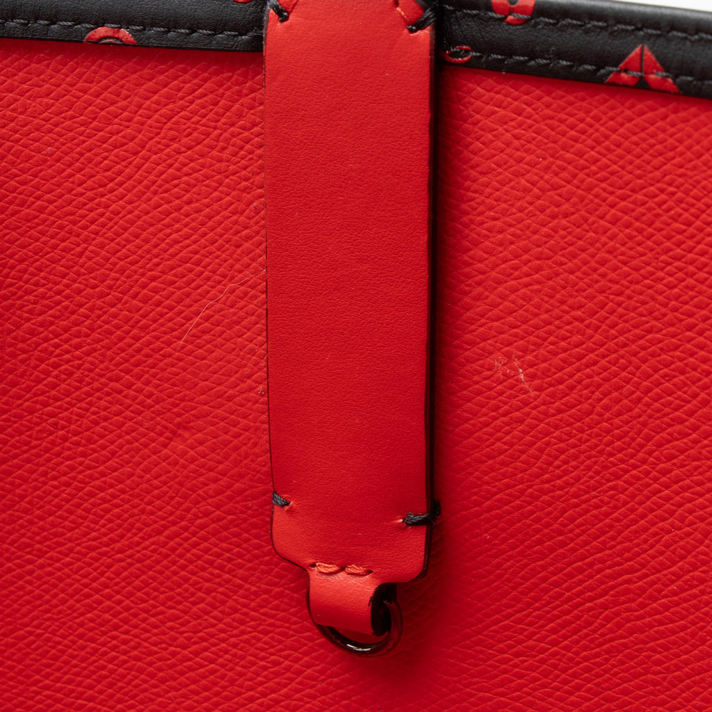 Christian Louboutin Leather Degrade Loubinthesky Spiked Cabata Tote