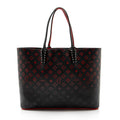 Christian Louboutin Leather Degrade Loubinthesky Spiked Cabata Tote