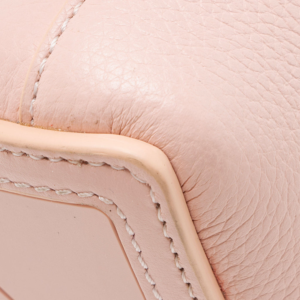 Christian Louboutin Leather Empire Spike Cabata N/S Mini Tote