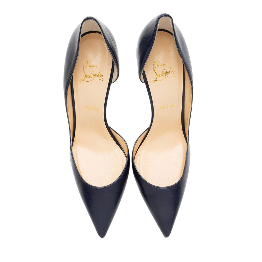 Christian Louboutin Leather Iriza d'Orsay Pumps - Size 11 / 41