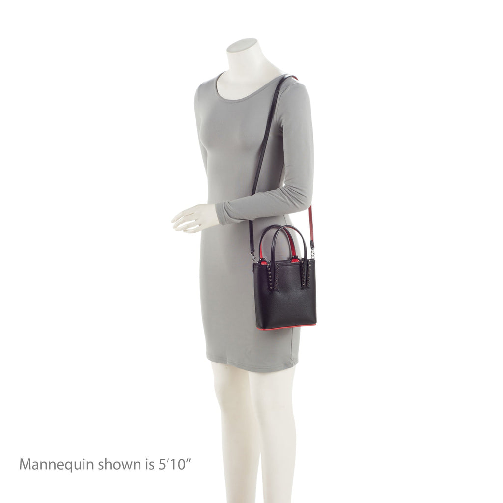 Christian Louboutin Leather N/S Cabata Mini Tote