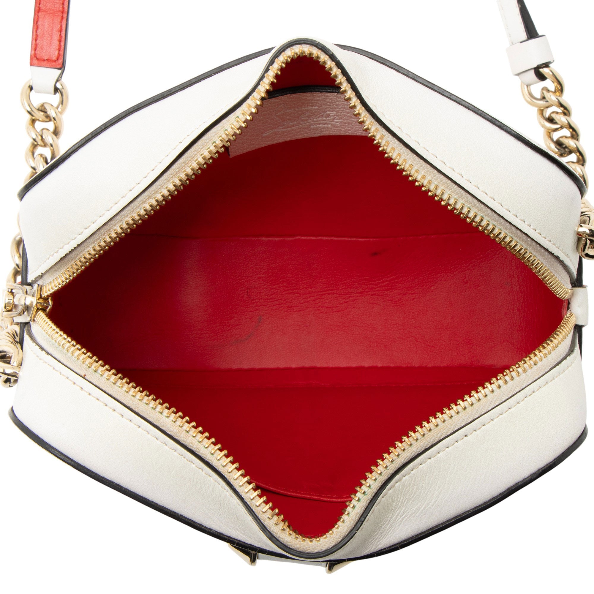 Christian Louboutin Leather Rubylou Mini Crossbody