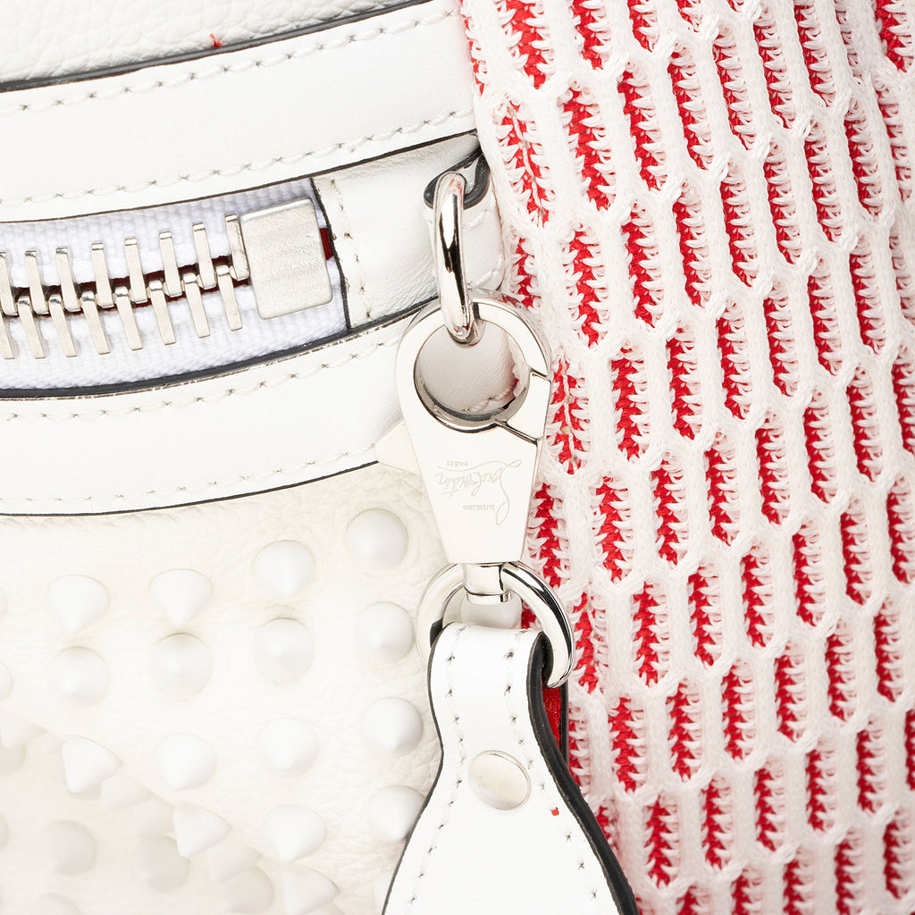 Christian Louboutin Leather Spiked Explorafunk Backpack