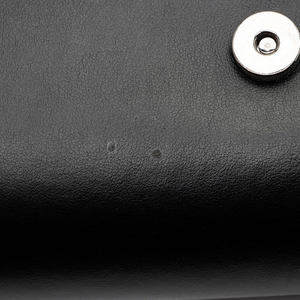 Christian Louboutin Leather Spiked Studs Paloma Wallet on Chain