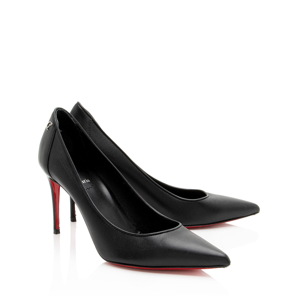 Christian Louboutin Leather Sporty Kate Pumps - Size 6.5 / 36.5