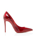Christian Louboutin Metallic Patent Leather So Kate Pumps - Size 6.5 / 36.5