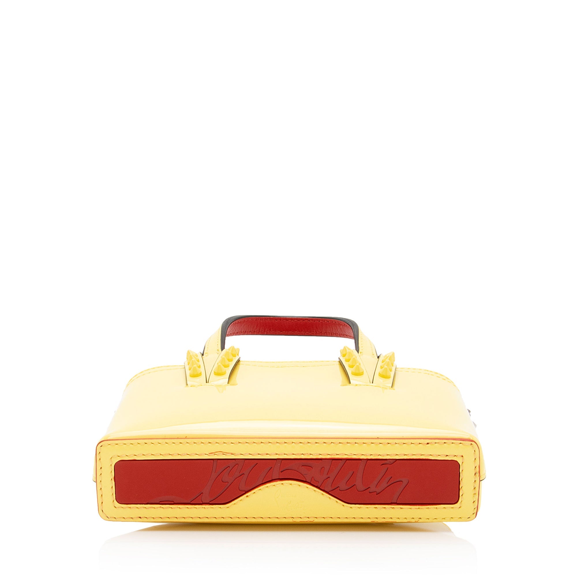 Christian Louboutin Patent Leather Cabata Nano Tote