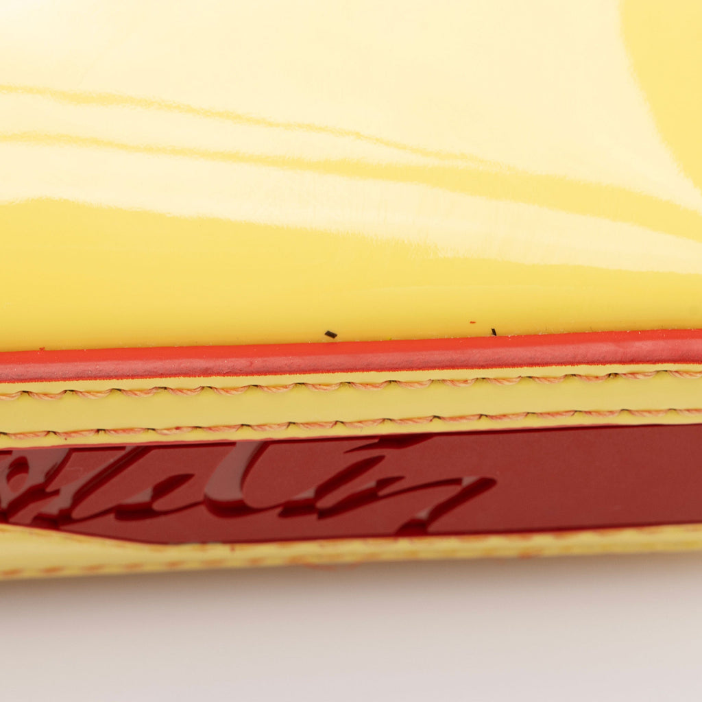 Christian Louboutin Patent Leather Cabata Nano Tote