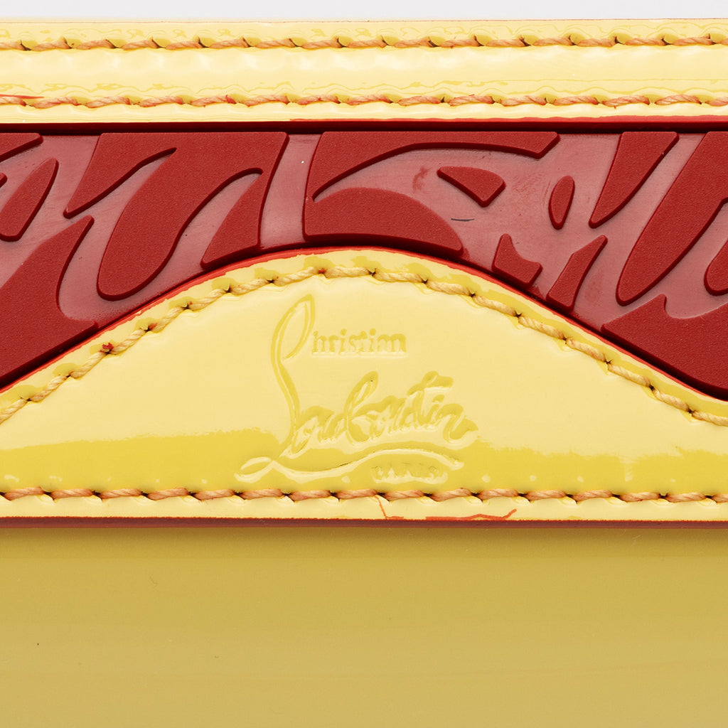Christian Louboutin Patent Leather Cabata Nano Tote